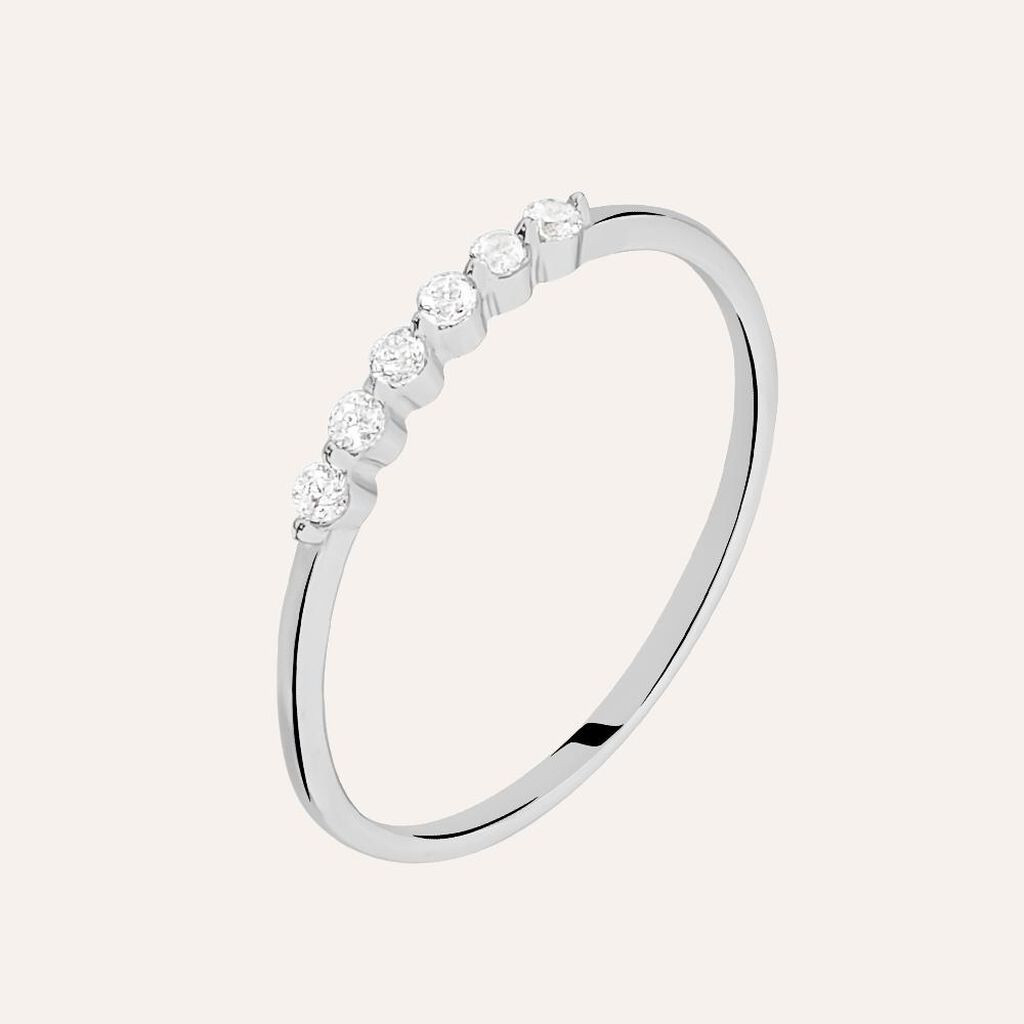 Anello Silver Elegance Argento Rodiato Cubic Zirconia | Stroili IT