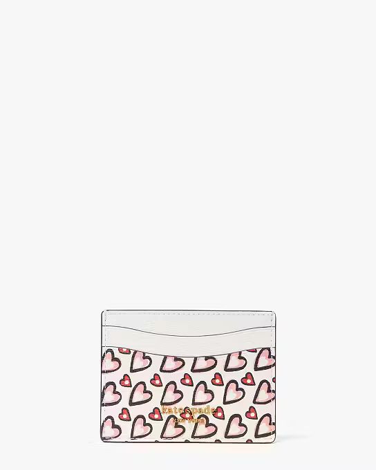 Morgan Fancy Hearts Cardholder | Kate Spade (US)