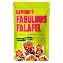Ramona's Spinach & Kale Falafel  500g | Ocado
