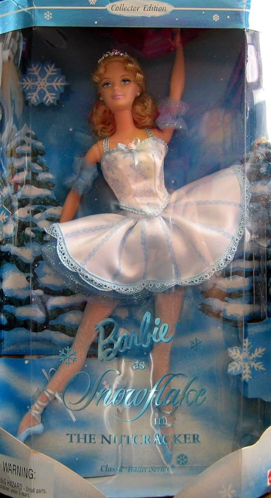Barbie as Snowflake Doll in The Nutcracker Collector Edition - Classic Ballet Series (1999) | Amazon (US)