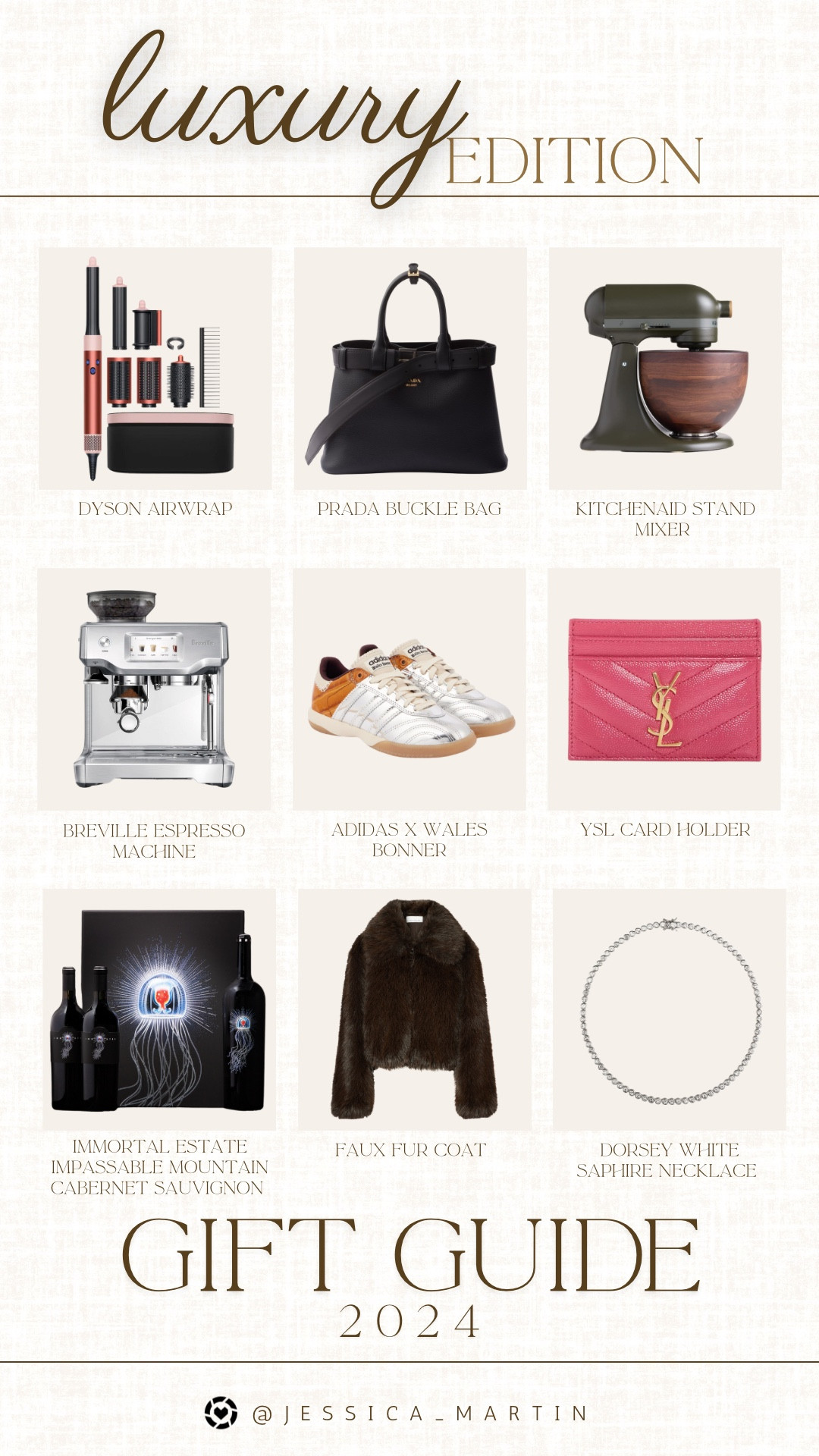 Luxury gift guide 

Husband, wife, mother, father, brother, sister, purse, shoes, jewelry, home, designer, holidays, Christmas, presents 

#LTKGiftGuide #LTKSeasonal #LTKHoliday