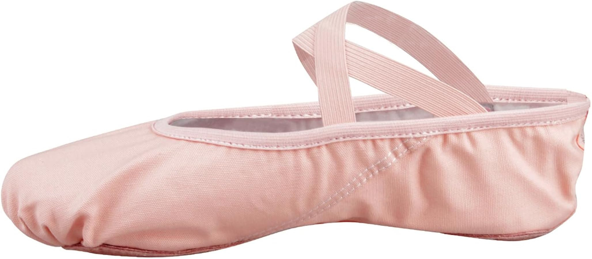 Bezioner Ballet Slippers Canvas Ballet Dance Shoes Women in Pink Black Split Sole | Amazon (CA)