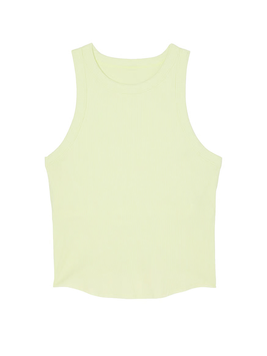 High-Neck Ribbed Tank | Victoria's Secret (US / CA )