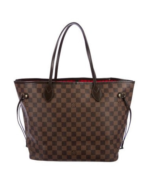 Louis Vuitton Damier Ebene Neverfull MM Brown | The RealReal