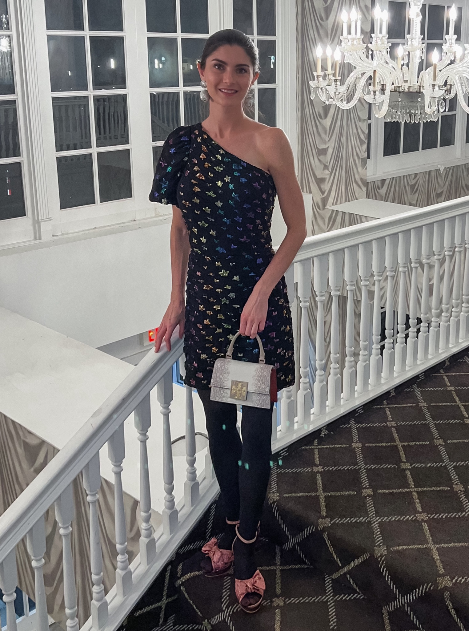 Night out look for New Year’s Eve or any fun night you want to feel sparkly!

#LTKparties #LTKstyletip #LTKitbag