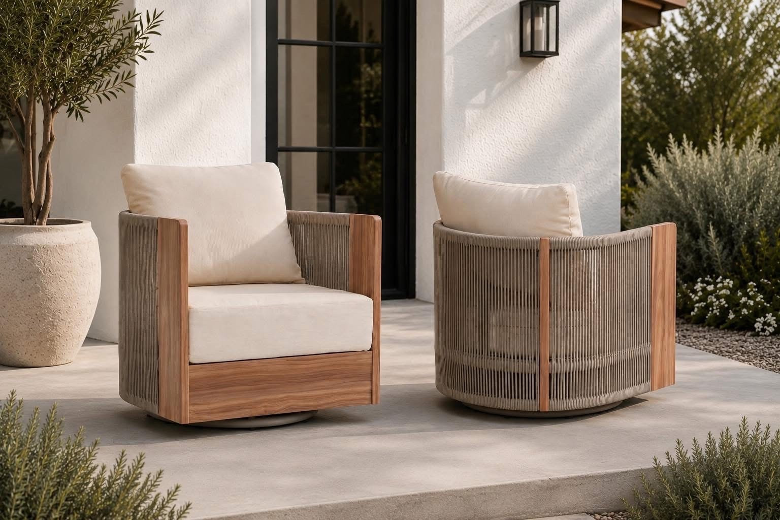 #ad WOW! If you’ve been wanting this outdoor swivel chair style, I just found the best price at @Wayfair   for a warehouse Clearout sale!!!!! #wayfair #wayfairpartner