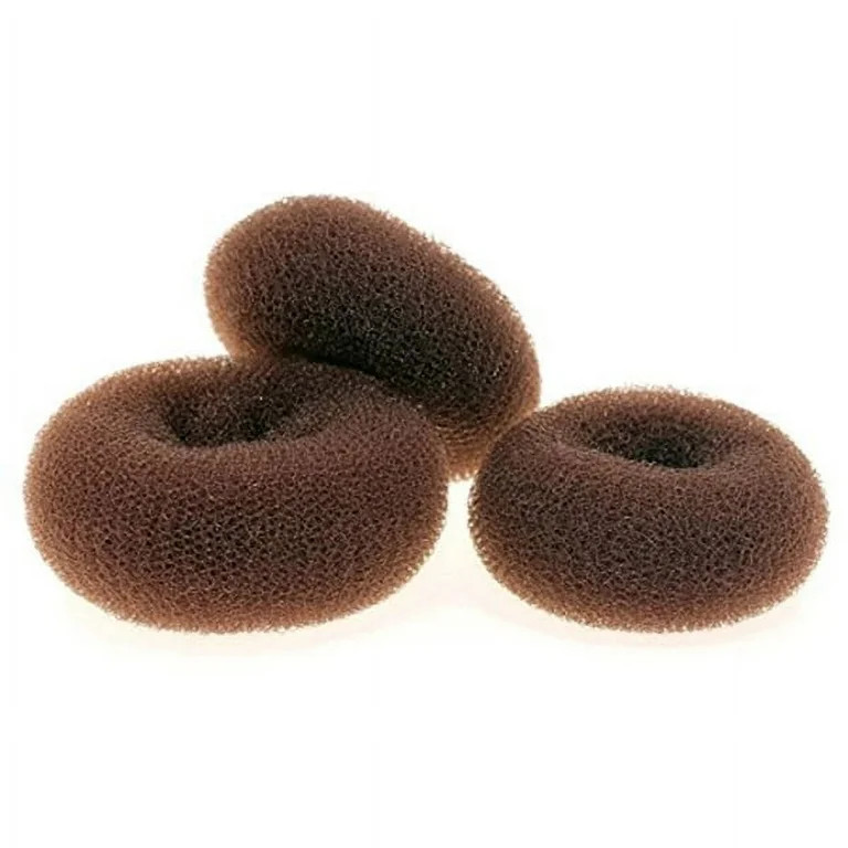 HEMOTON 3pcs Hair Donut Bun Maker Hair Ring Styler Maker Round Chignon for Women with Size S M L ... | Walmart (US)