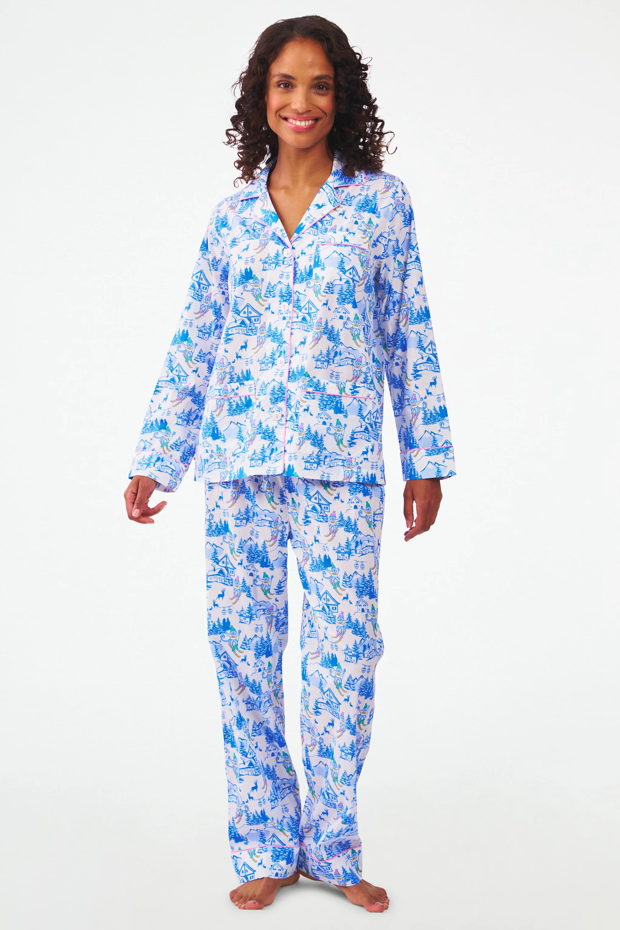 Ski Toile Loungewear | Roller Rabbit | Roller Rabbit