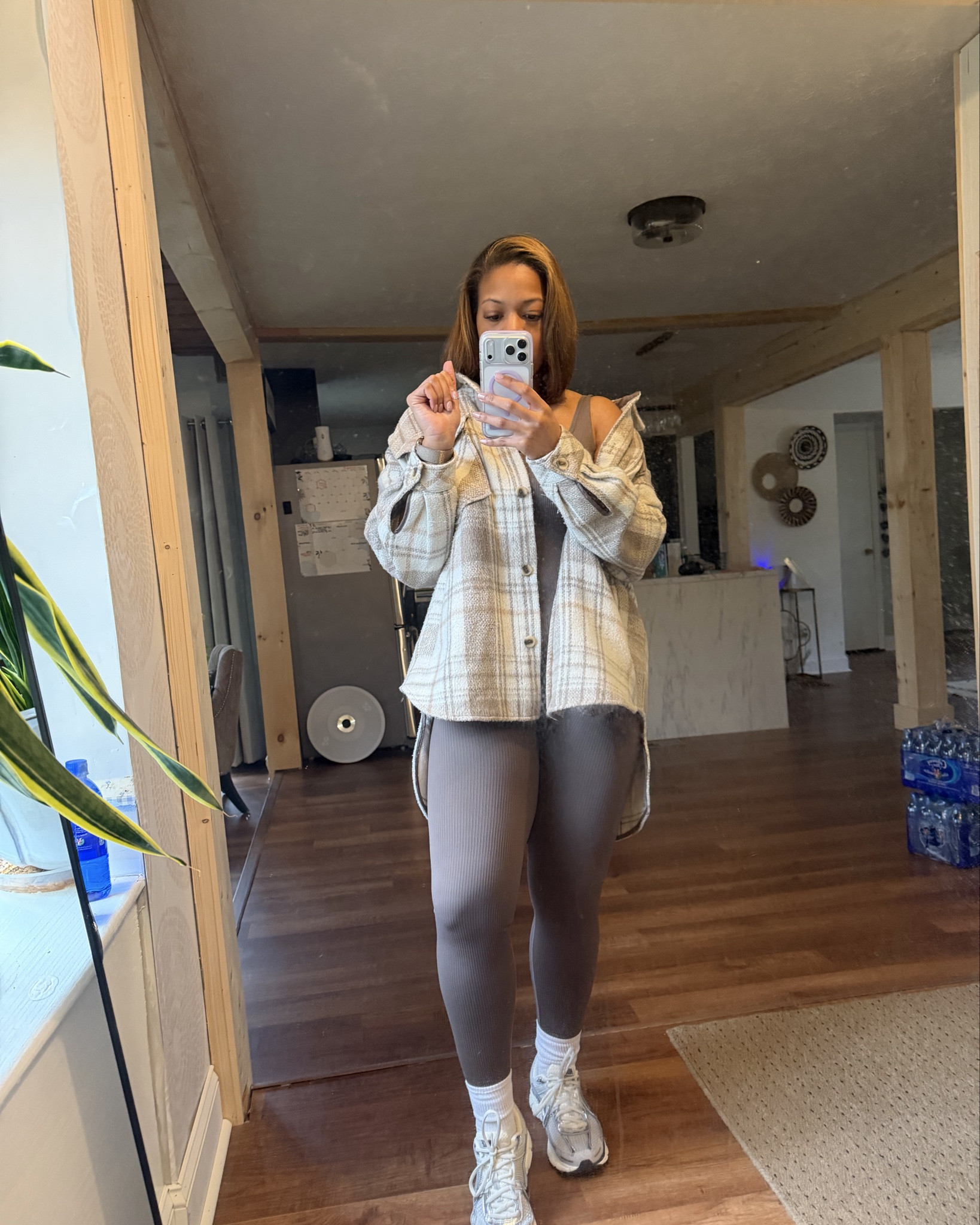 Jumpsuit-Shacket combo always works. Casual and comfy for my walk around the park today! 

#LTKfitnessgoals #LTKootd #LTKdayinmylife