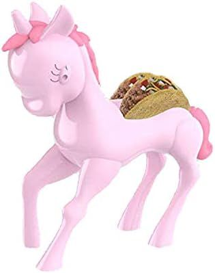 OPTEGO Unicorn Taco Holder, Hold 2 Tacos, for Birthdays and Taco Tuesday Nights | Amazon (US)