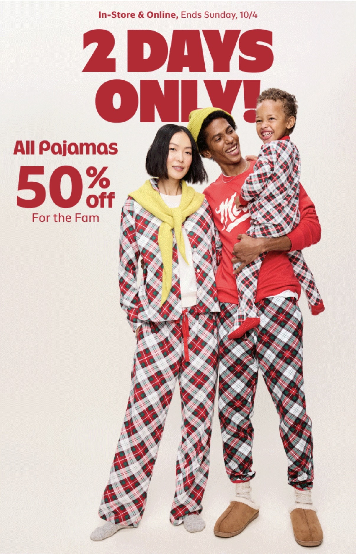 OLD NAVY CHRISTMAS PAJAMAS ARE 50% OFF! 🎄🎅🏽❤️

If you’ve been waiting to grab Christmas pajamas for the whole family, NOW IS THE TIME!

So many cute styles for babies, toddlers, kids AND adults, and they’re 50% OFF! 👨‍👩‍👧‍👦🎄

I linked all my favorites on my LTK! 🛍️

#OldNavy #ChristmasPajamas #FamilyPajamas #LTKFinds

#LTKmomlife #LTKSaleAlert #LTKSeasonal