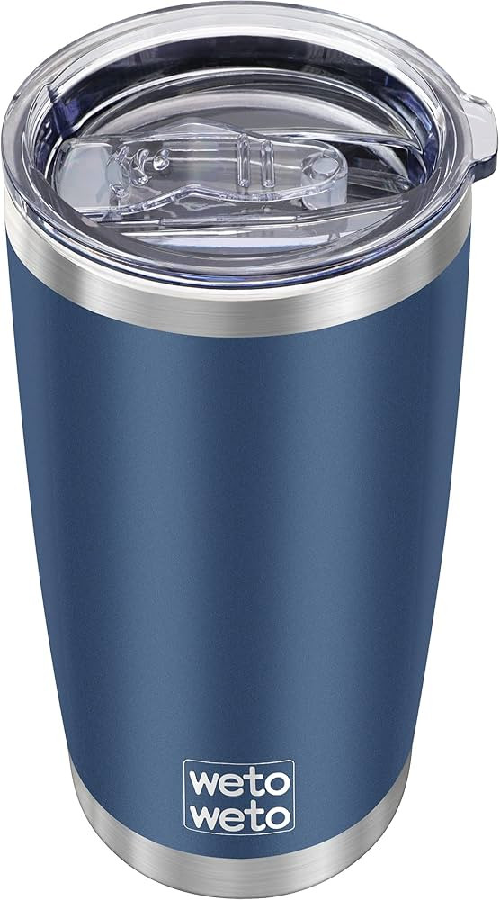 WETOWETO 20oz Tumbler, Stainless Steel Vacuum Insulated Water Coffee Tumbler Cup, Double Wall Pow... | Amazon (US)