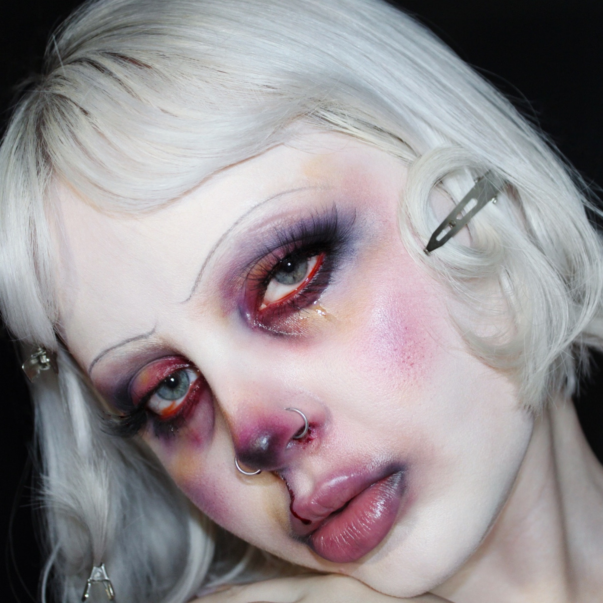 Fake SFX bruised makeup 

#LTKBeauty