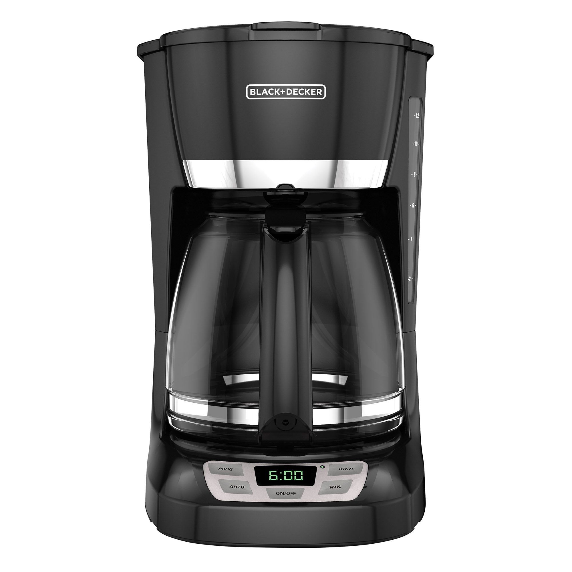 BLACK+DECKER 12-Cup* QuickTouch Programmable Coffeemaker, Black, CM1060B | Walmart (US)