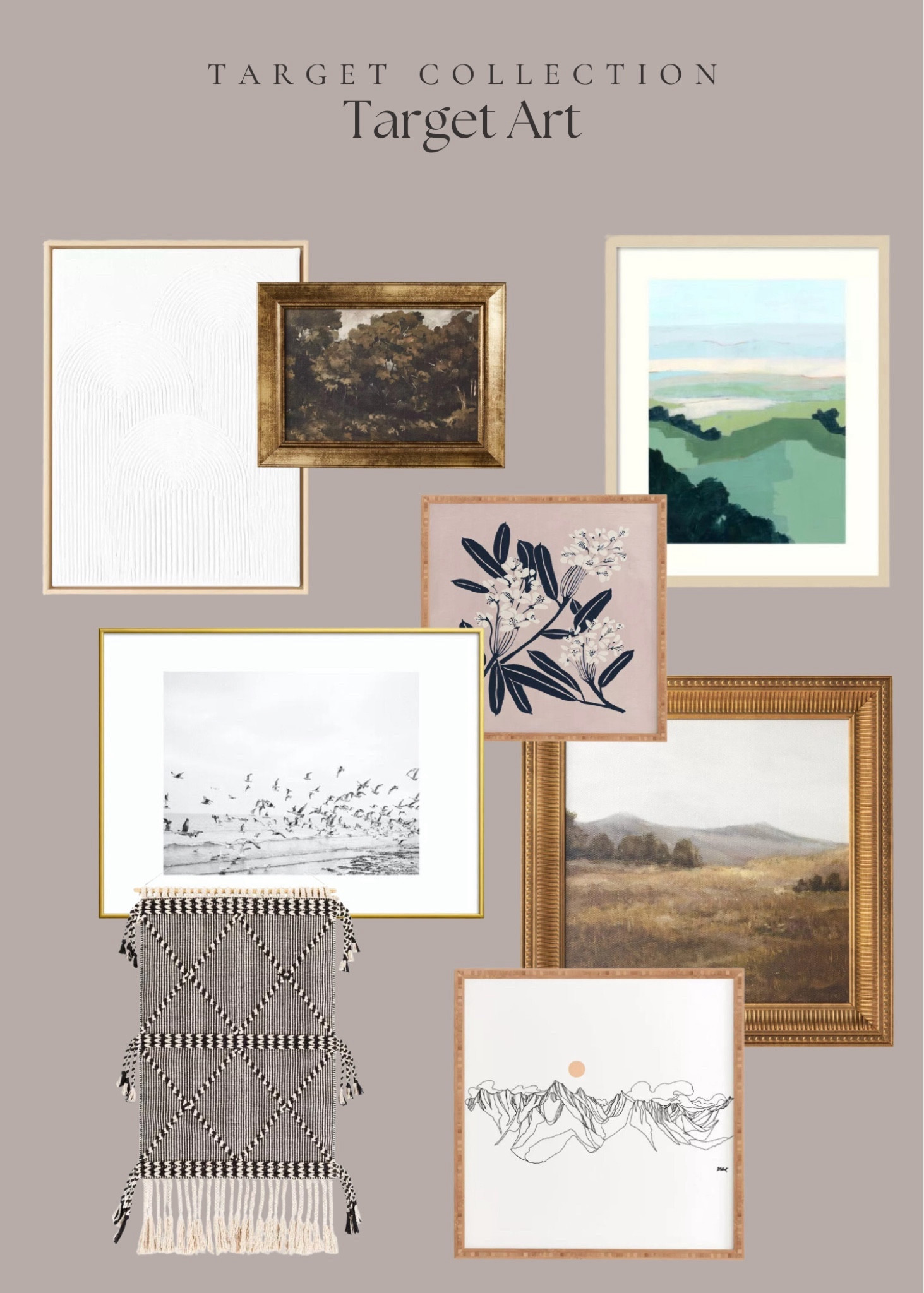 Target has some fantastic wall decor options. Don’t overlook these affordable pieces.

#framed #canvas #gallery #wall #neutral #tapestry

#LTKstyletip #LTKfindsunder100 #LTKhome
