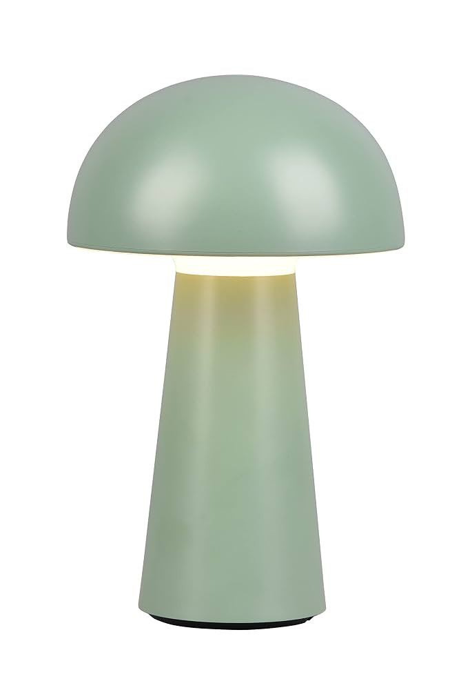 Reality Leuchten LED Akku Außentischleuchte Lennon R52176149, Kunststoff Pistazien Grün, inkl. ... | Amazon (DE)
