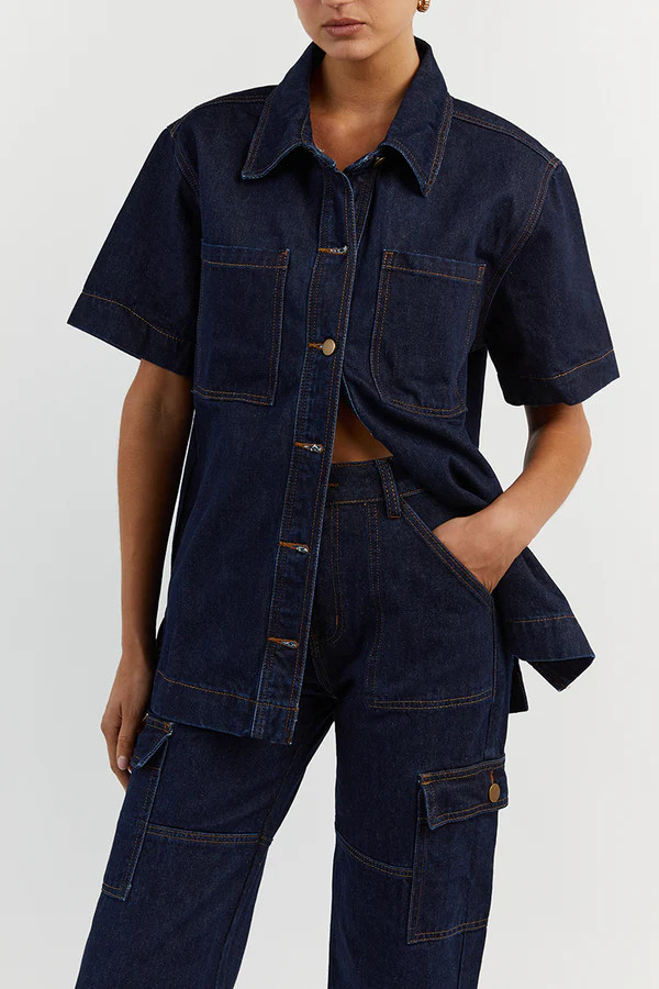 PIPER INDIGO DENIM JACKET | DISSH