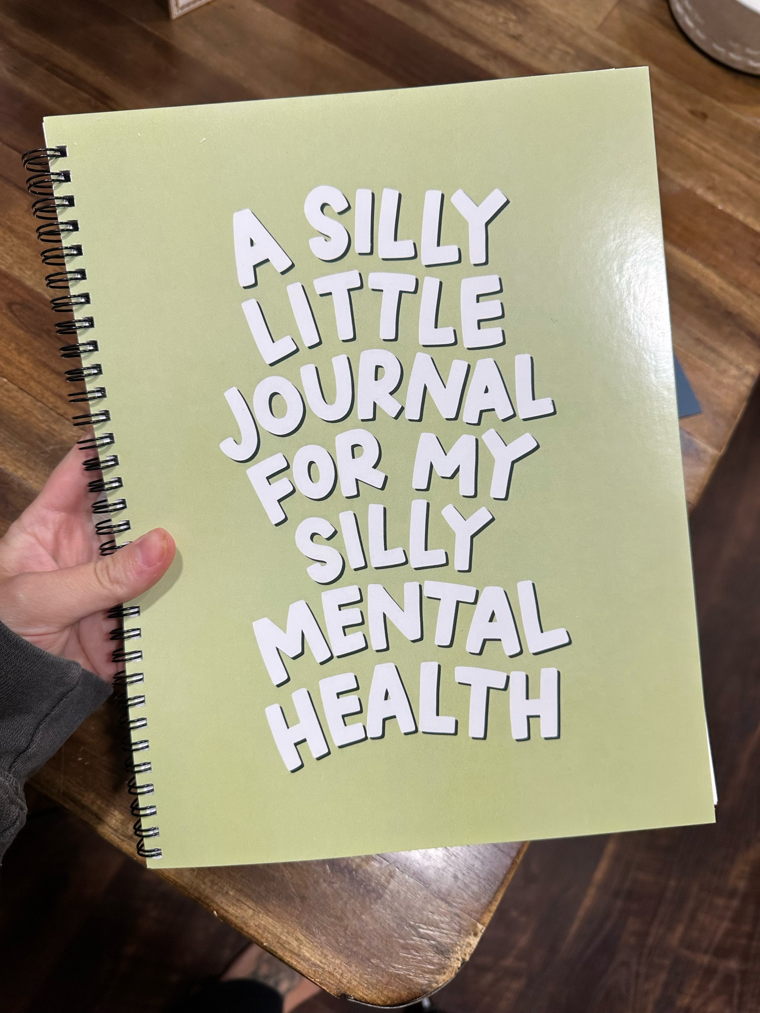 Mental health journal! Daily journal, journal, cute journal, mental health 