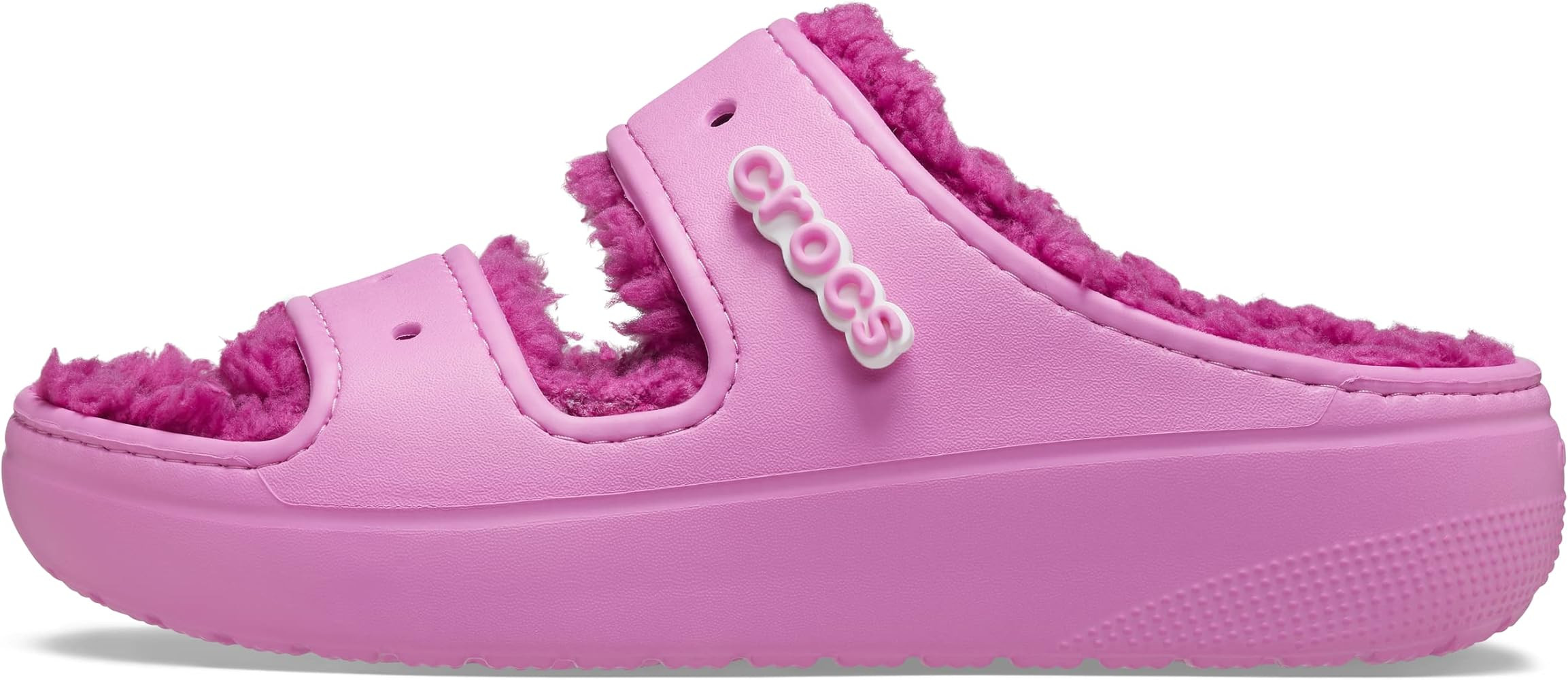 Crocs Unisex-Adult Classic Cozzzy Platform Sandals | Fuzzy Slippers Slide | Amazon (US)