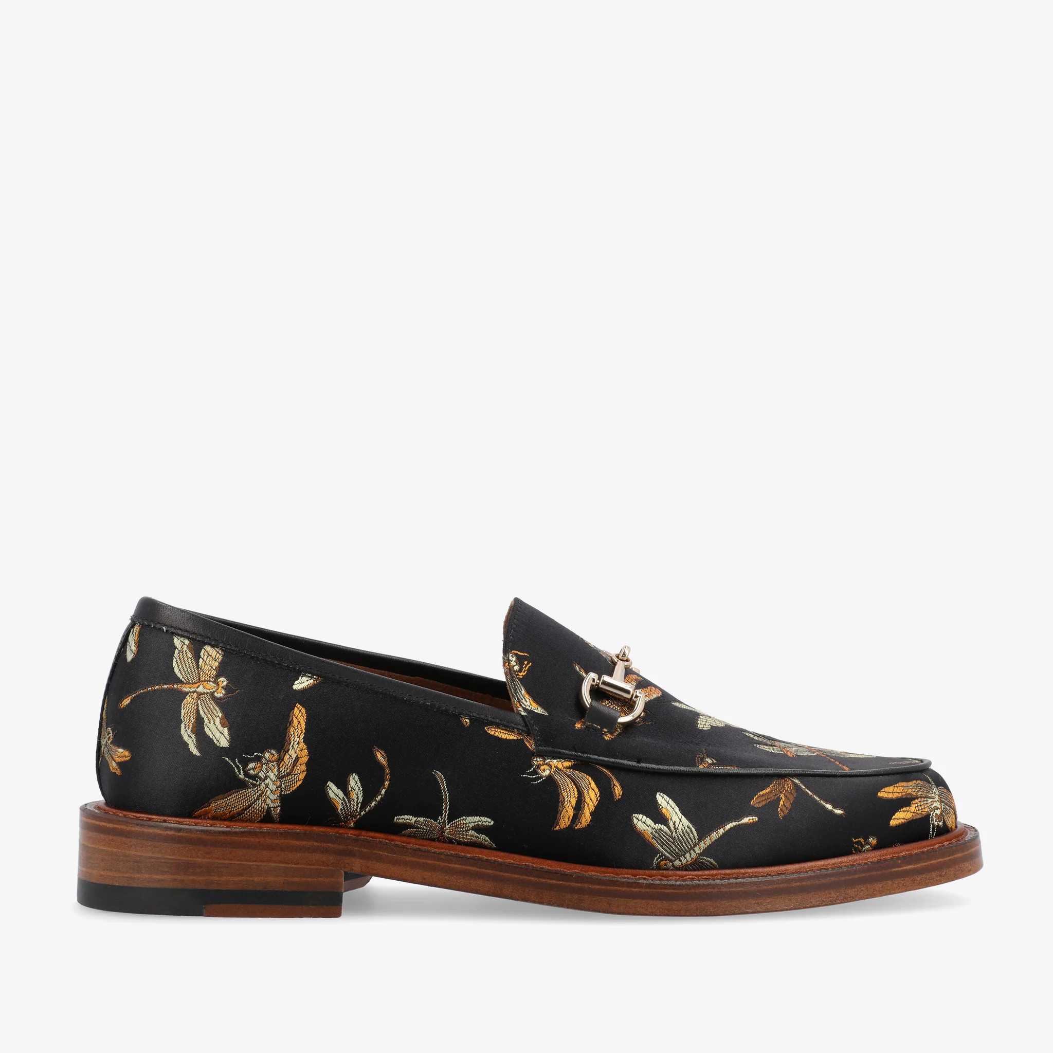 The Fitz Loafer in Black Dragonfly | Taft Clothing