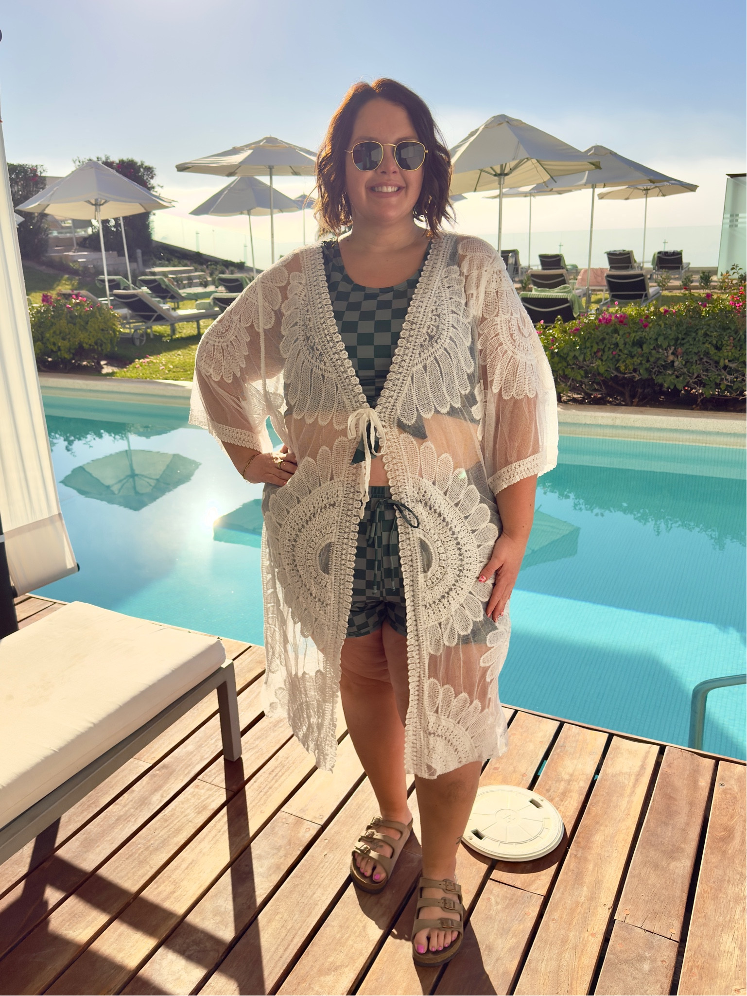 Use my discount on MEET CURVE to save on this swimsuit and cover up! My code is MEETJENA10 🫶🏼

#LTKSwim #LTKMidsize #LTKPlusSize