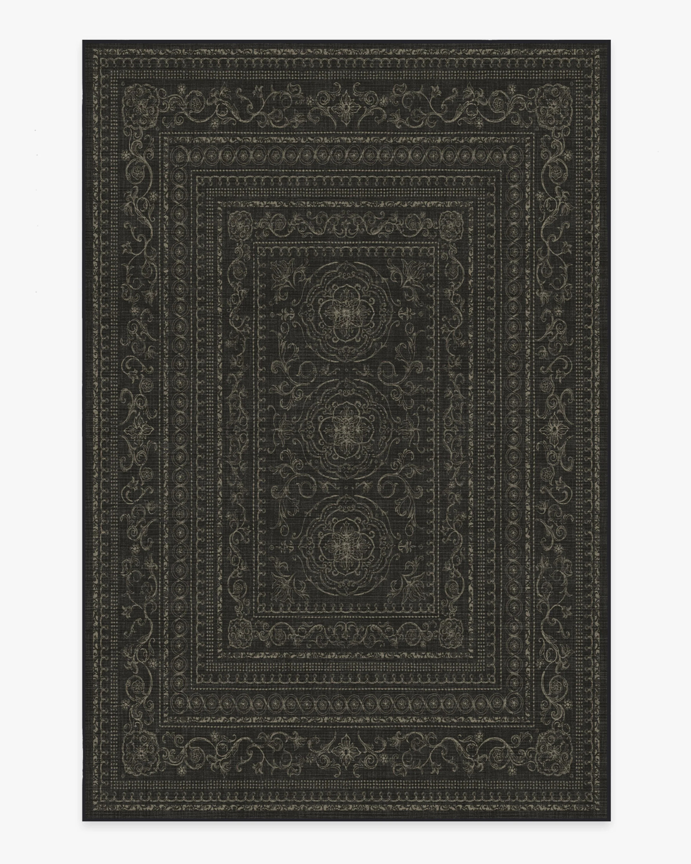 Gisele Soft Black Tufted Rug | Ruggable