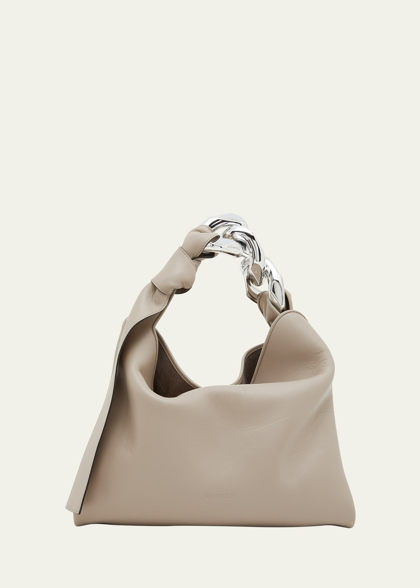 JW Anderson Small Chain Leather Top-Handle Bag | Bergdorf Goodman