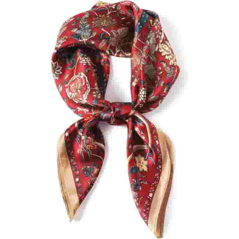 CAILDANL 100% Pure Mulberry Silk Square Scarf for Hair-27''x27''- Women Silk Neckerchief Head Wra... | Walmart (US)