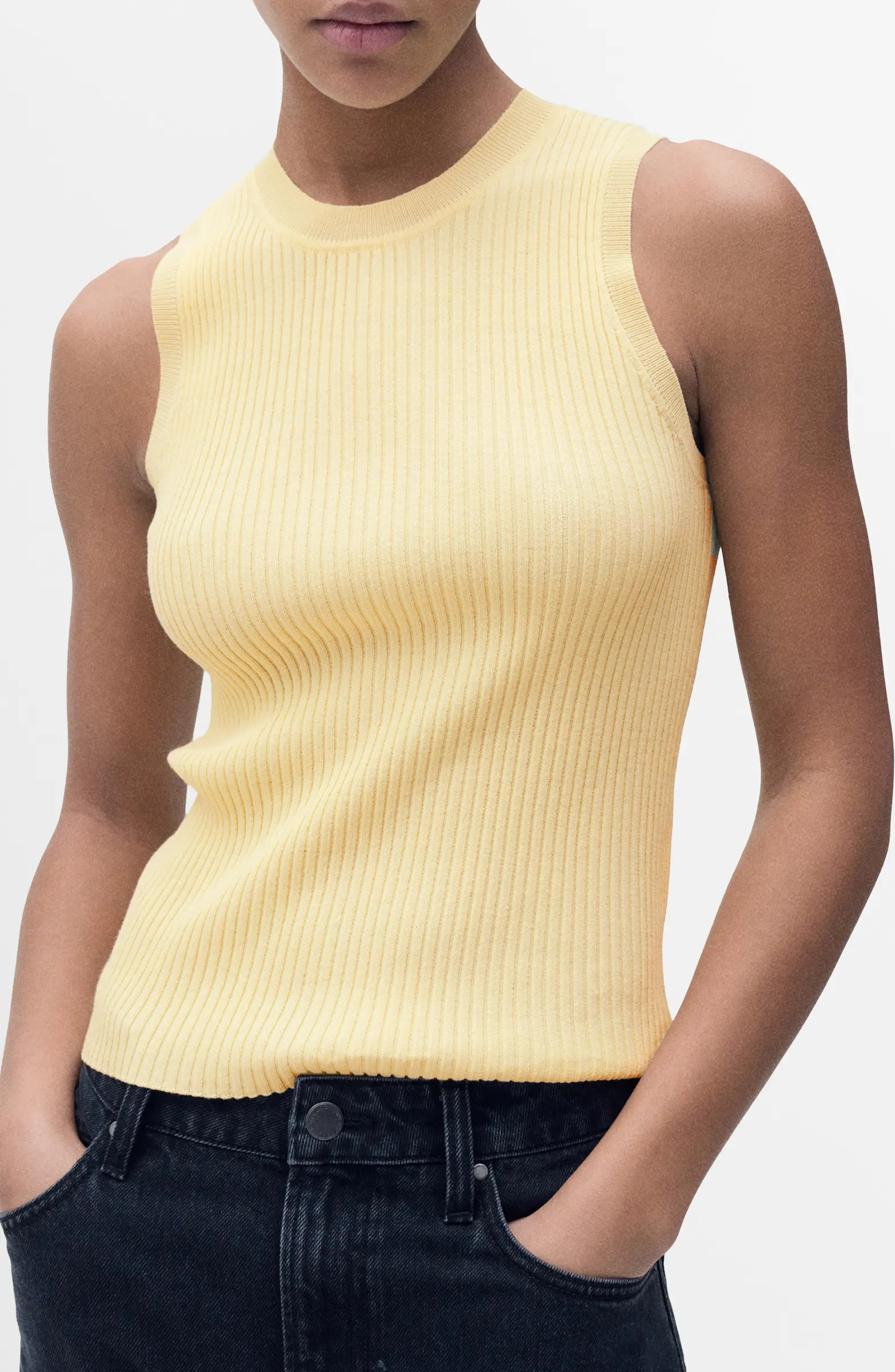 Sleeveless Rib Sweater | Nordstrom