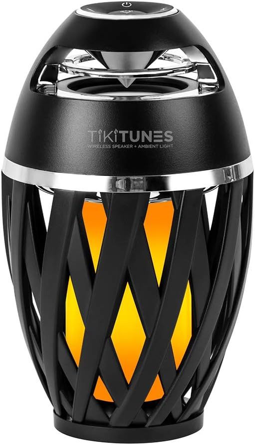 TikiTunes Portable Bluetooth 5.0 Indoor/Outdoor Wireless Speaker, LED Torch Atmospheric Lighting ... | Amazon (US)