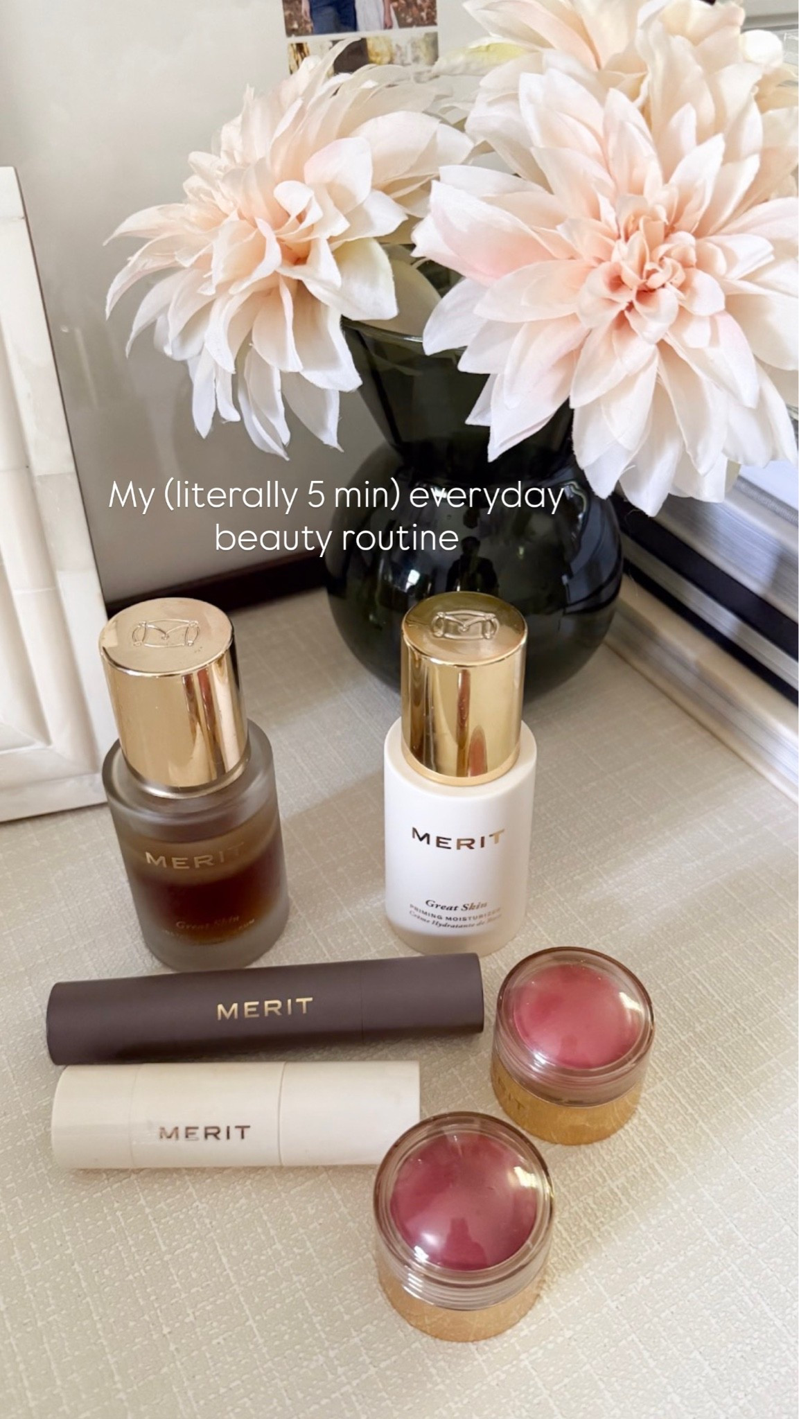 My 5 min beauty routine! I use all of these products every single day and they give you the most perftect, natural glow. Right now you get a free makeup pouch when you spend $100!

#LTKselfcare #LTKgrwm #LTKBeauty