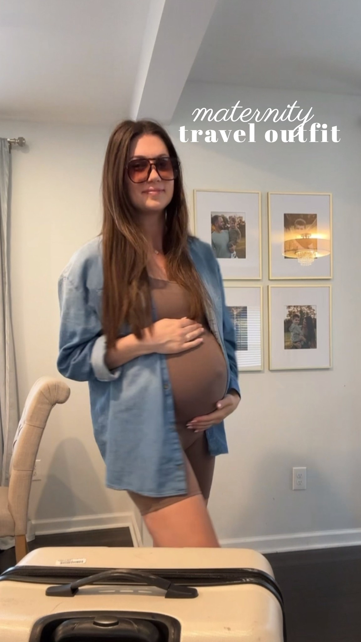 the best maternity romper and so comfy for travel! 
#momanda #maternityoutfit #bumpfriendly #airportoutfit #pregnancyoutfit

#LTKBaby #LTKBump #LTKTravel