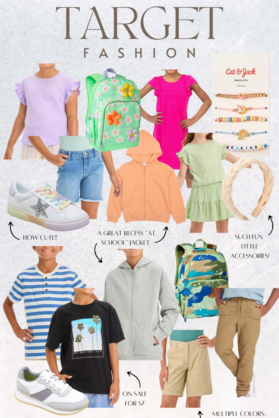 Back to school clothes from Target for girls and boys! 💖🩵

target - target finds - target fashion - back to school outfit - kid’s back to school - back to school clothes - girl’s fashion - boy’s fashion

#LTKFamily #LTKBacktoSchool #LTKKids