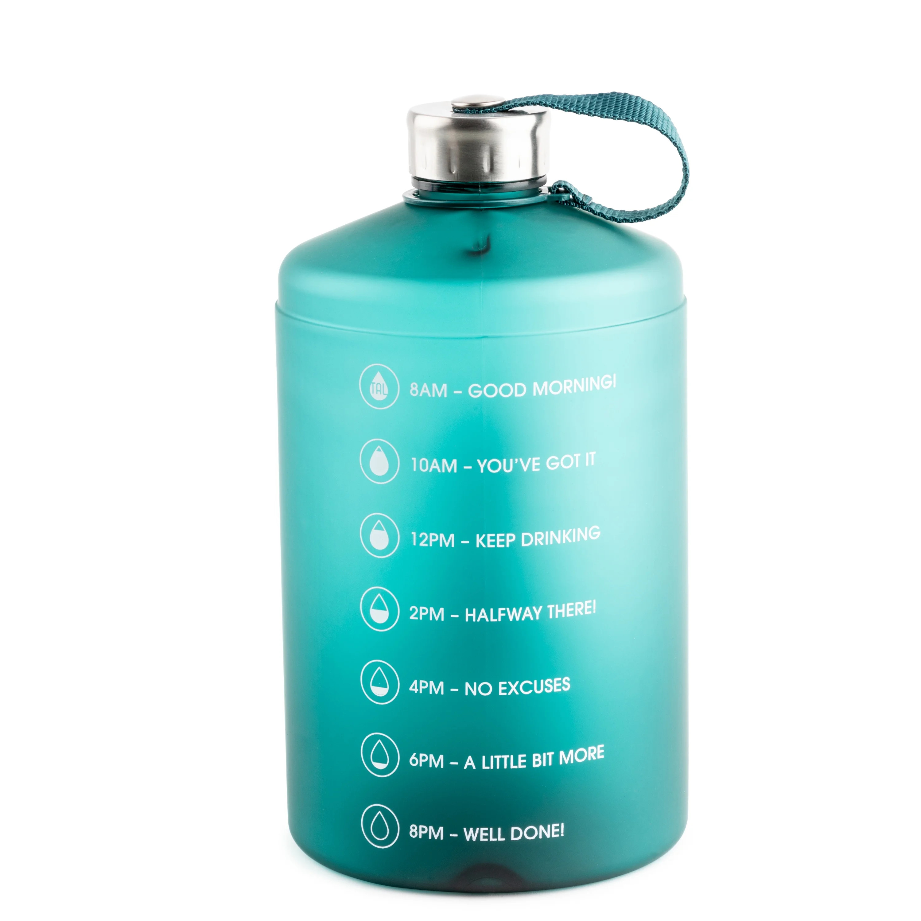 TAL 1 Gallon Motivational Water Bottle, Teal | Walmart (US)