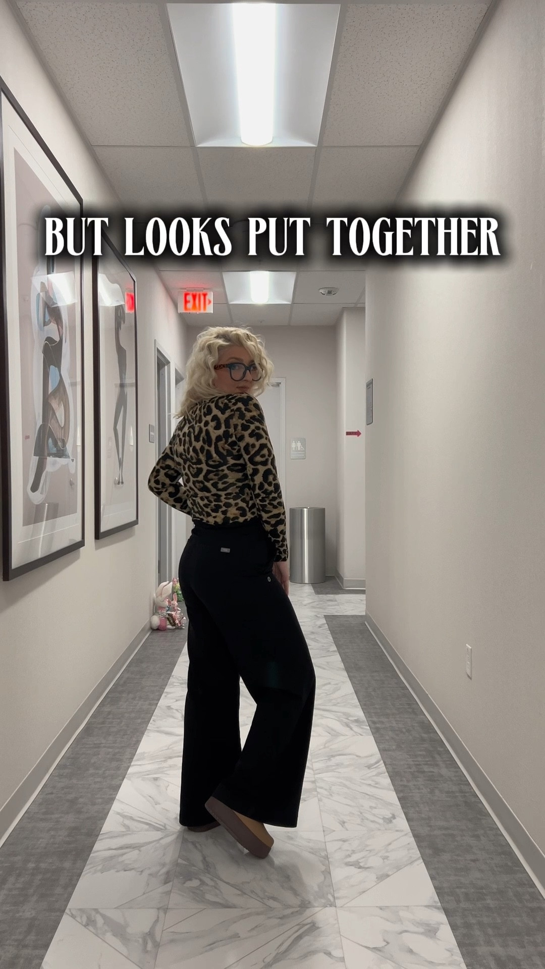 This outfit surprised me
Soft, stretchy, and actually comfortable for a full shift

Doesn’t feel like typical work clothes at all

Everything is linked in my LTK
