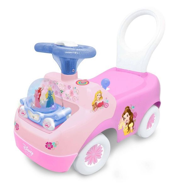 Kiddieland Disney Spark n Glow Princess Carriage Ride-On - Pink | Target