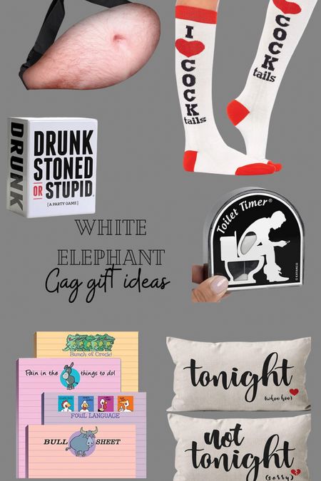 White elephant gag gift guide 

#LTKHoliday #LTKGiftGuide #LTKSeasonal