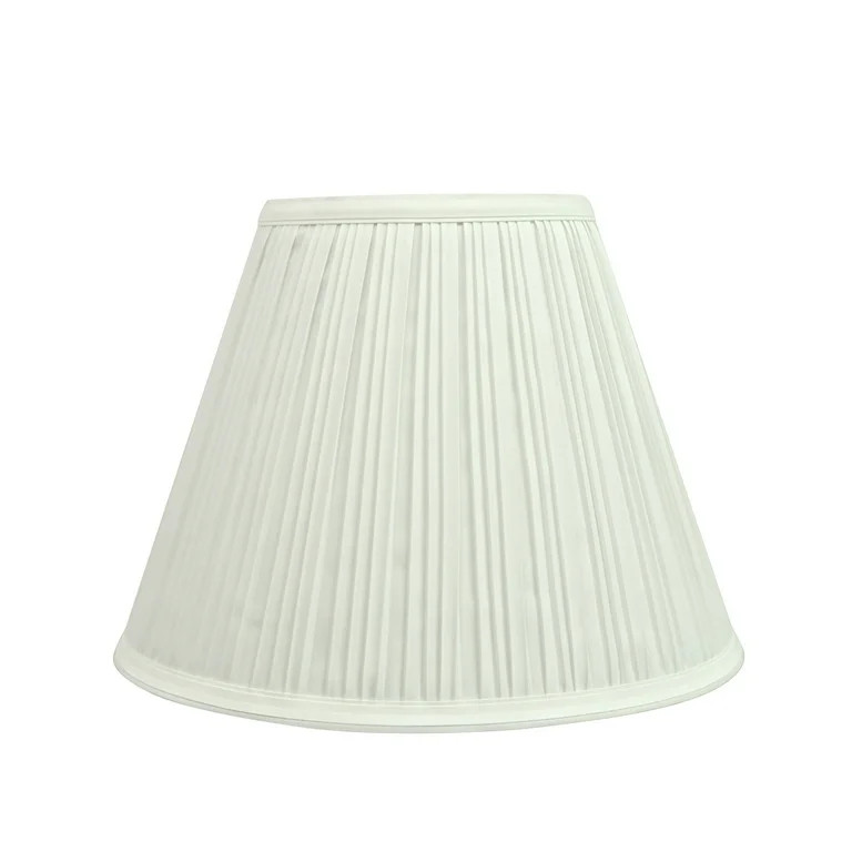 Aspen Creative 59151 Transitional Pleated Empire Shape UNO Construction Lamp Shade in Off White, ... | Walmart (US)