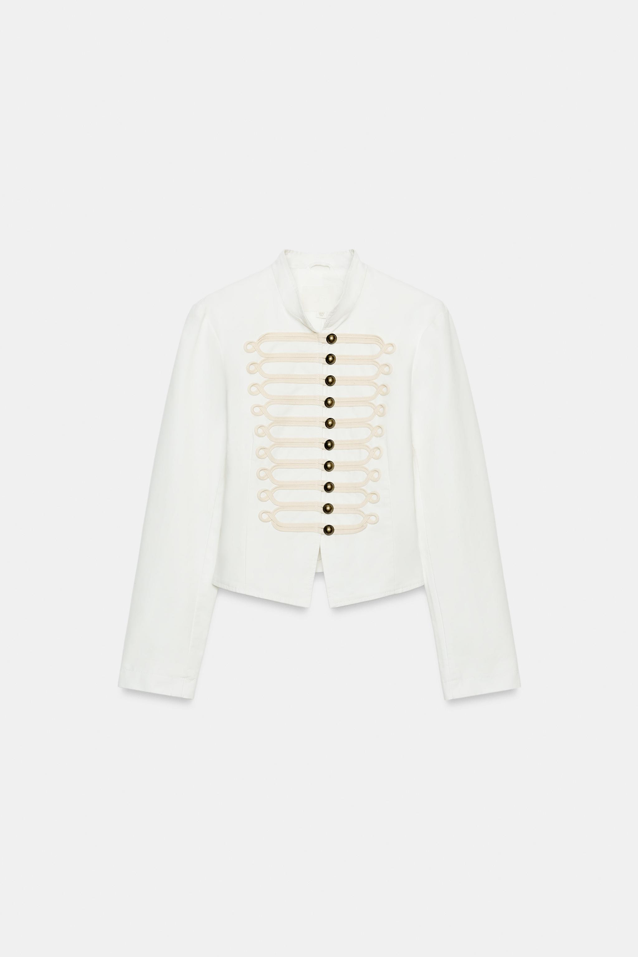 FITTED FIREMAN CLASP JACKET | Zara US