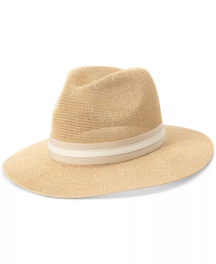 Women's Packable Paper Knit Panama Hat, Created for Macy's | Macys (US)