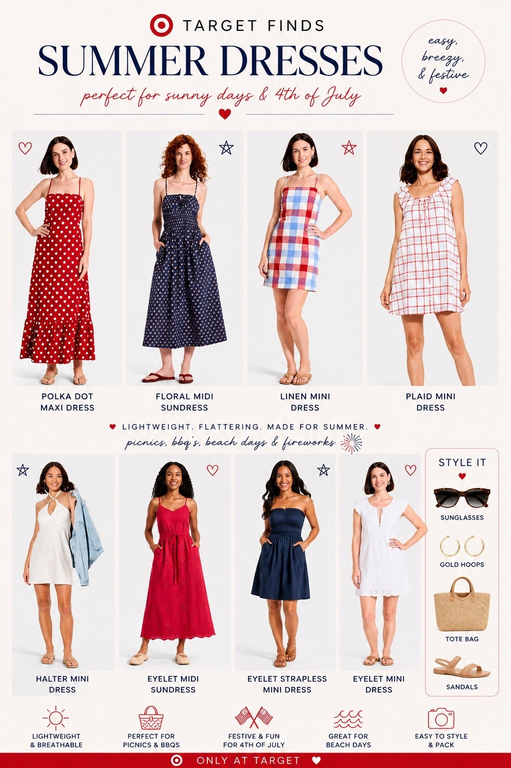 Summer dresses, target dresses