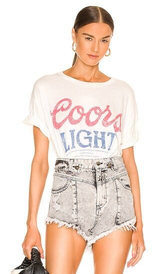 Coors Light 1980 Tee in White | Revolve Clothing (Global)