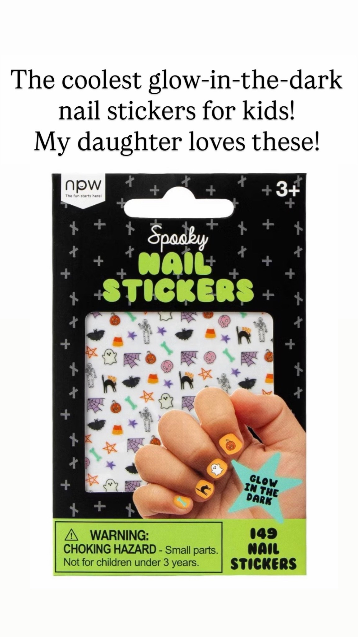 These are just the coolest for kids! Glow in the dark nail stickers!

#LTKKids #LTKBeauty