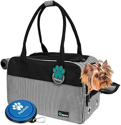 PetAmi Airline Approved Dog Purse Carrier | Soft-Sided Pet Carrier for Small Dog, Cat, Puppy, Kit... | Amazon (US)