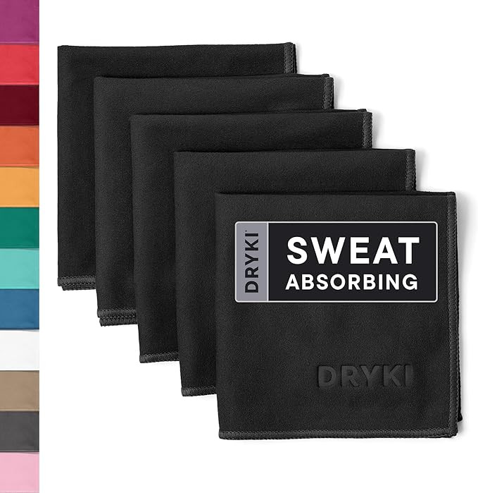 Sweat Absorbing Handkerchiefs - The Original Pocket-Sized Sweat Towels - Quick-Dry Microfiber Swe... | Amazon (US)