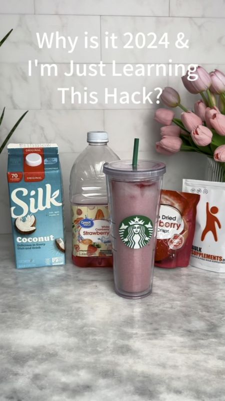 Why is it 2024 and I'm Just Now Learning This HUGE Money Saving Hack?

Comment LINK and I'll send you the exact products I used to make this Starbucks Copy Cat Pink Drink Refresher, so you too can save money! 

If I were to rate how similar this at home Pink Drink is compared to the Starbucks Pink Drink Refresher, I'd give it a 9.7/10. It's insanely close. Give it a try for yourself! 
Copy Cat Recipe | Easy Recipes | Easy Recipe | Drink Recipes | Refresher | Money Saving Tips | Pink Drink | This or That

#LTKhome #LTKfamily #LTKVideo