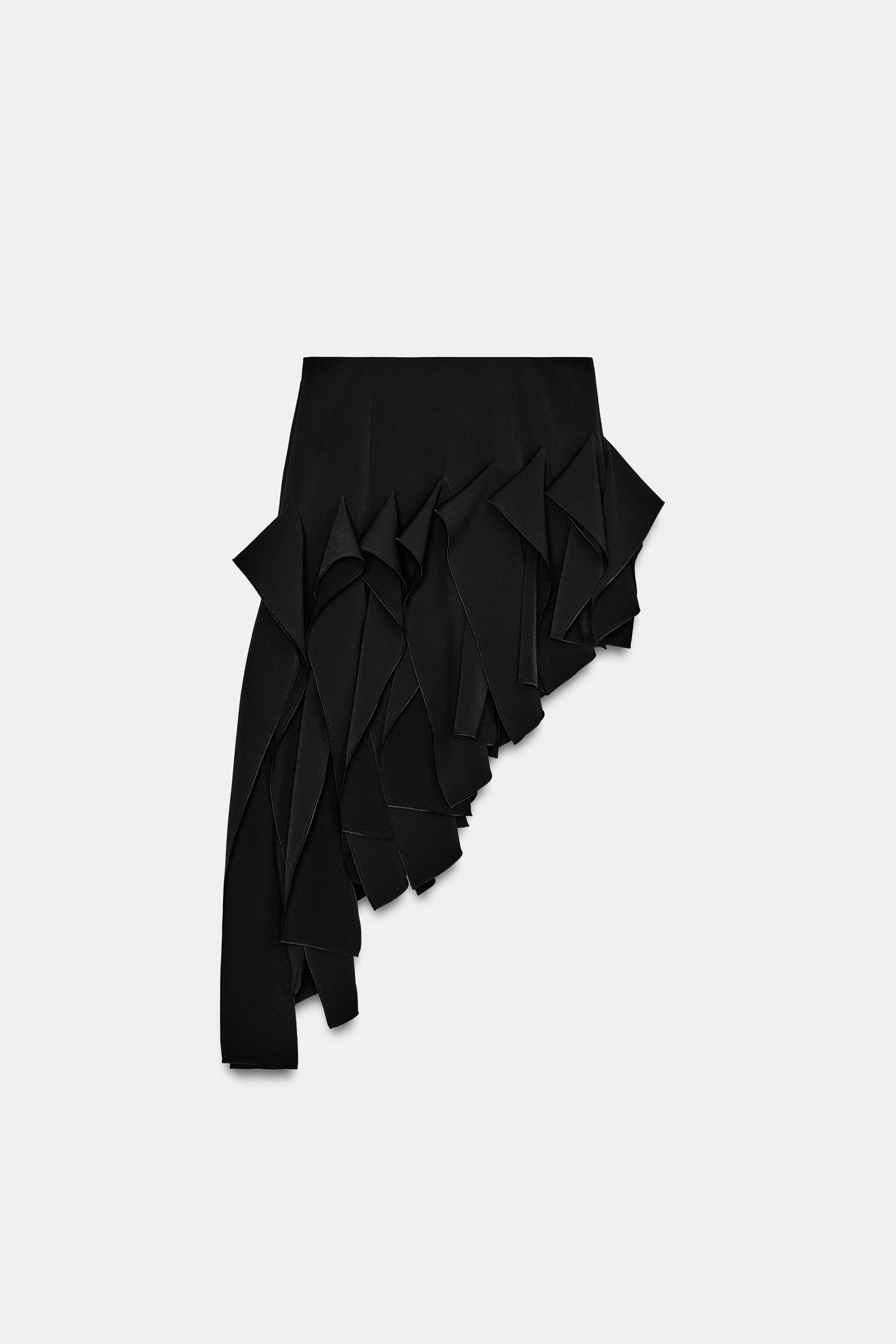 ZW COLLECTION ASYMMETRIC SKIRT | Zara US