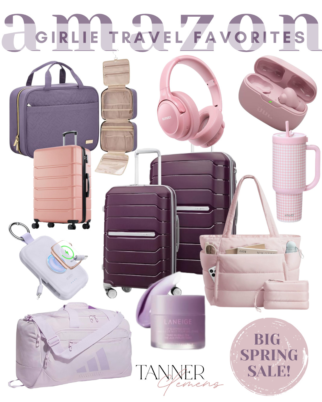 Can you EVEN with these girlie travel faves? Add to cart & plan the trip! All are a part of Amazon's Big Spring Sale, also! 

 

#LTKmomlife #LTKSaleAlert #LTKTravel