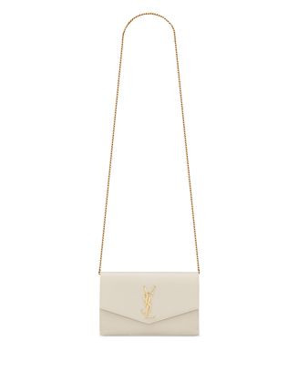 Uptown Chain Wallet in Grain De Poudre Embossed Leather | Bloomingdale's (US)