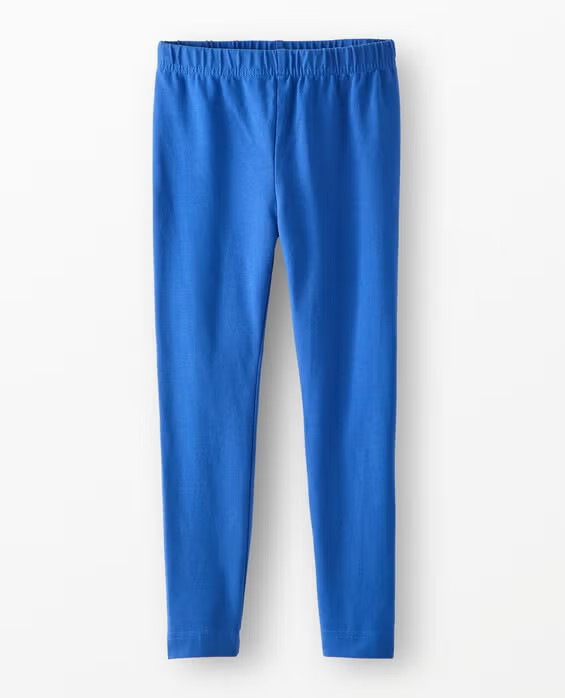 Girls' Happy Blue Leggings - Size Little Kids 6-7 by Hanna Andersson | Hanna Andersson